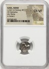 Ngc Ch Vf  Gaul Aedui Ancient France 50 Bc Celtic Celts Ar Quinarius Silver Coin