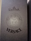 Versace Rosenthal Lead Crystal Wine Bottle Stopper Deep Red Medusa Head