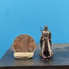 Bronze Ancient Chinese Swordsman Figurine Wuxia Hero Metal Decor Collectible