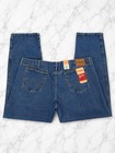 Wrangler Rugged Wear Men   s Relaxed Fit Straight Wash Blue Jeans 46