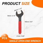 Single Open End Wrench 29mm Metric U-shaped Spanner With Red Shank