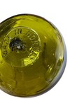 Flesland Fg Made In Norway Glass Fishing Float Yellow Olive Small 2 6   