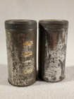  2  Vintage Antique American Quality Tobacco Snuff Tin Lid Advertising 4 5  Tall