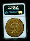 C1930 s Gilt  50 Slug Day Of 49 Blunt 4 Type Ngc  65 R- 7 Bill Weber Collection 