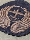 Old Copy  Cnac China National Aviation Corporation Bullion Hat Cap Badge Cnb 001