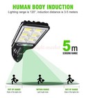 3pcs Outdoor Solar Wall Light Led Motion Sensor Bright Flood Street Lamp 3 Modes