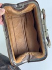 Pair Vintage Leather Medical Bags For Decorative Purposes