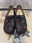 Alegria Keli Professional Clog Slip Resistant Floral Leather Women Eu 36 Nurse