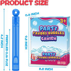 32 Pack Neon Mini Bubble Wands  Party Favors For Kids  In Gift Box   Classroom