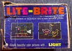 Vintage Original 1967  lite Brite  Hasbro Toy Light Bright W  Original Box Pegs 