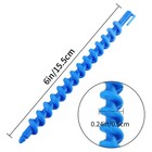 100 Pieces Spiral Hair Perm Rod Plastic Long Barber Hairdressing Styling Curl   