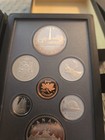 1984 Royal Canadian Mint 7 Coin Double Dollar Proof Set With Case