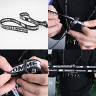 Professional Non-slip Arm Wrestling Competition Strap  black 