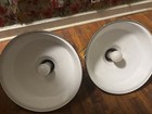 Black Barn Industrial Light Enamel Vintage Pendant Set Of 2