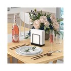 Decorative Napkin Holder  Enhances Any Dining Room Decor With Rustic Charm