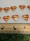 Superman S Shield Pin Lot Of 12 Pins