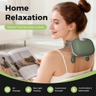 Lectric Neck   Shoulder Massager With Heat Shiatsu 4d Kneading Pain Relief