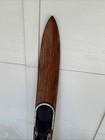 O brien Wooden Laminated And Inlaid 64   Slalom Water Ski Vintage 1970 s Display
