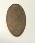 Elongated Souvenir Penny  Pittsburgh Pa  -   Alien Penny