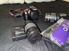 Canon Eos Rebel T3 Dslr Camera Bundle W  2 Lenses  Battery Grip  Strap  Bag