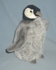 1999 Hansa Emperor Penguin Chick Plush Figure Stuffed Animal Life Like 9  Tall