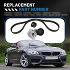 Oem Belt Tensioner Assembly Pulley Drive Belt Kit For Bmw 535i 640i 740i X5 X6