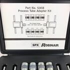 Robinair 12458 Process Tube Adapter Kit For Copper Tubing Spx Complete In Case
