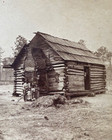 Civil War Reconstruction Era African American Sharecropper Stereoview Photo 1874