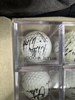 12 Pga Signed Autographed Golf Balls Ben Curtis Kj Choi Rick Acton Lot Cases