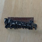 Vintage Budweiser Beer Clydesdale Horses Hat Lapel Pin