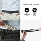 Travel Money Belt Nylon Hidden Pocket With Plastic Buckle Security Waist Bag