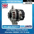 Alternator For John Deere 3520 Compact Tractor 1496ccm Diesel Yanmar 3tnv84t