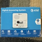 At t Digital Answering System With Time   Day Stamp Model 1740 White Compact New