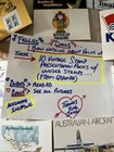Vintage Postoffice Presentation Pack Lot 10 Packs Stamps Usps Collection Postage