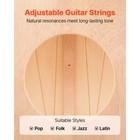 Cajon Box Drum Birch Wood Percussion Instrument Guitar Strings With Travel