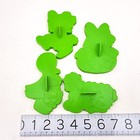 Vintage 1978 Wilton Easter Spring Cookie Cutters Plastic Set Of 4 Hong Kong