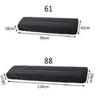 Music Keyboard Cover Electronic Keyboard Piano Cover For 61 88 Keys  Ships Fast 
