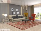 Heriz Serapi Turkish Hand-knotted Living Room Rug Wool 7x10 Ft Rug