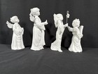 Department 56 Winter Silhouette The Christmas Pageant Angels Set Of 4 In Box Vtg
