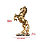 European Style Home Resin Victory Horse Statue  Living Room    cabinet office Desk