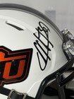 Chuba Hubbard Autographed Oklahoma State Cowboys Signed Mini Helmet - Jsa Coa 