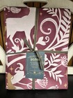 Pottery Barn Teen Harry Potter Magical Patronus Damask King Duvet Cover Burgundy