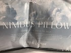 Aireloom Nimbus Pillow  Low Profile Pillow Memory Foam- 32 l X 15 w  White