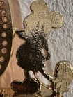 Vintage Mickey Mouse - Metal Earring Holder - Walt Disney Productions - Nos