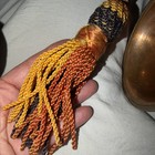 Wwi Era Army Bugle W  Artillery Cords   Chain Military Nice Condition