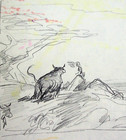 Metamorphoses 1978 Jerry Eisenburg Hand-inked Early Production Concept Art   lf
