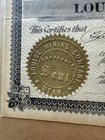 Louise Mining Co Alta Utah Stock Cert 25 Shares No  1032 Mining Scripophily