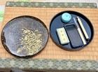 Japanese Calligraphy Set Suzuri Brush Sumi Water Dropper Case