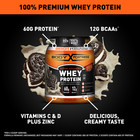 Body Fortress Super Advanced 100  Premium Whey Protein Powder  Cookies N    Creme