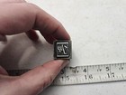 Vintage Letterpress Printing Block 7up Advertising All Metal